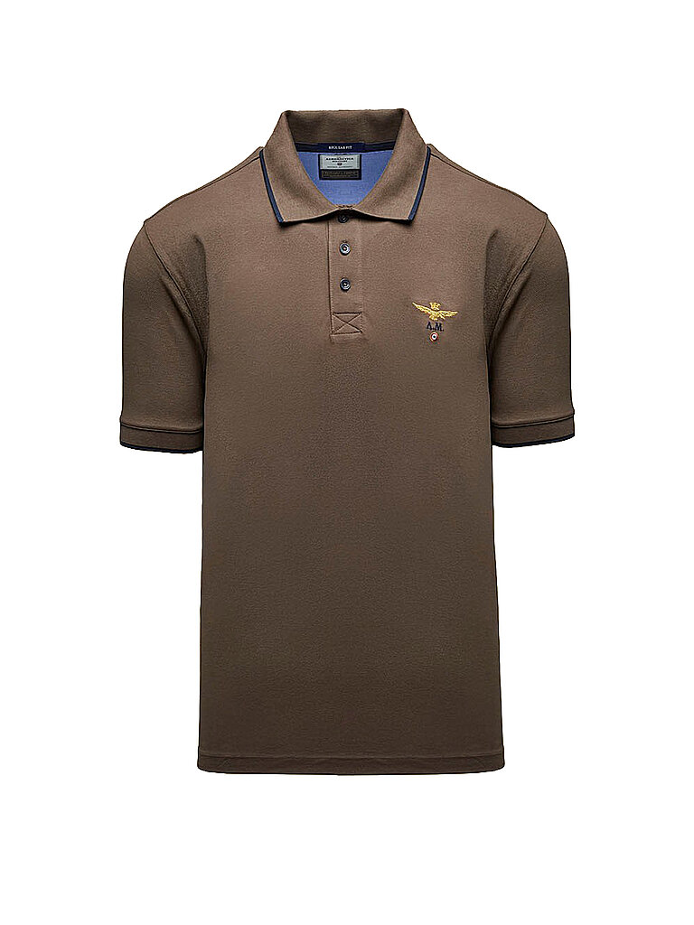 AERONAUTICA MILITARE Poloshirt  braun | L