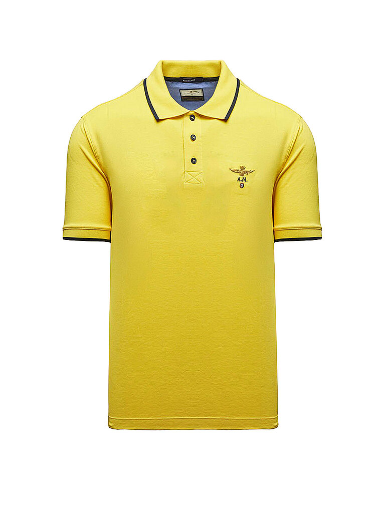 AERONAUTICA MILITARE Poloshirt  gelb | S