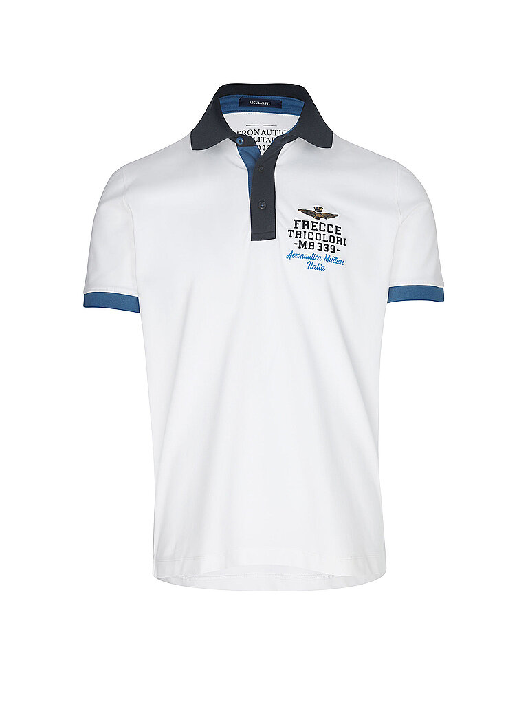 AERONAUTICA MILITARE Poloshirt  weiss | M