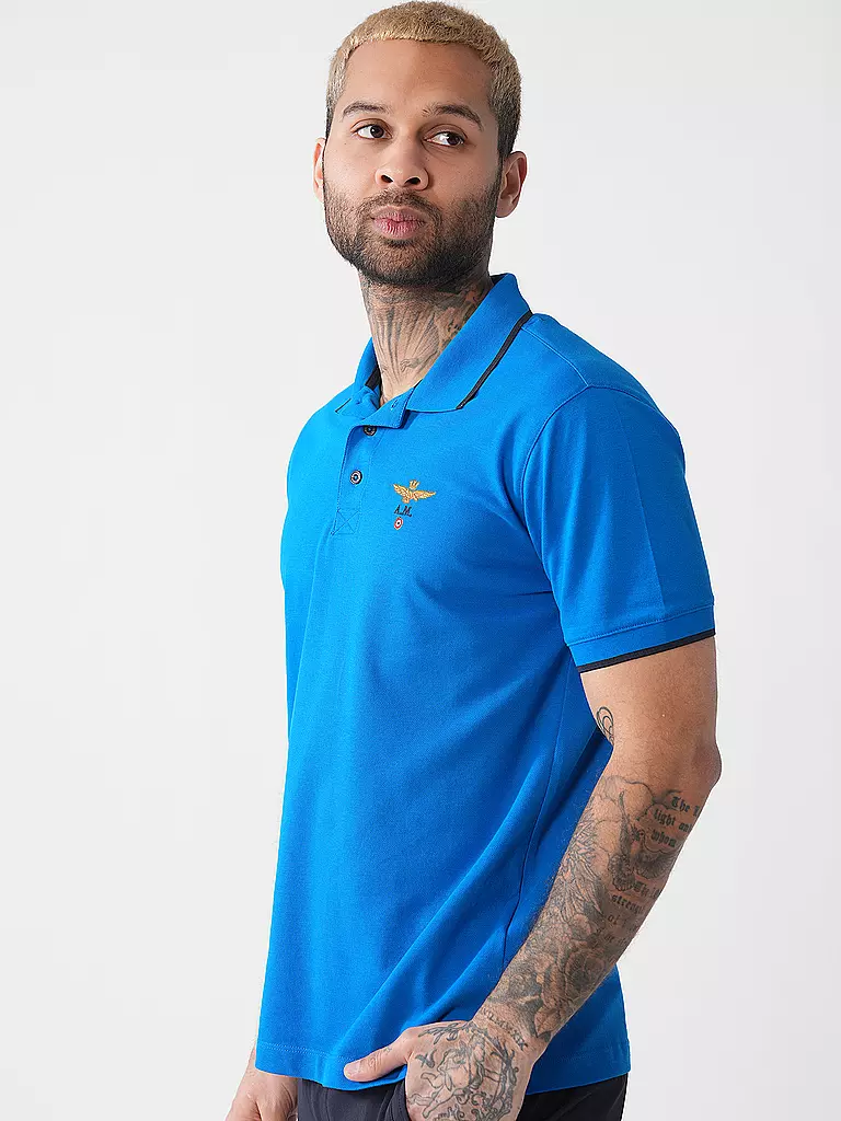 AERONAUTICA MILITARE | Poloshirt | hellblau
