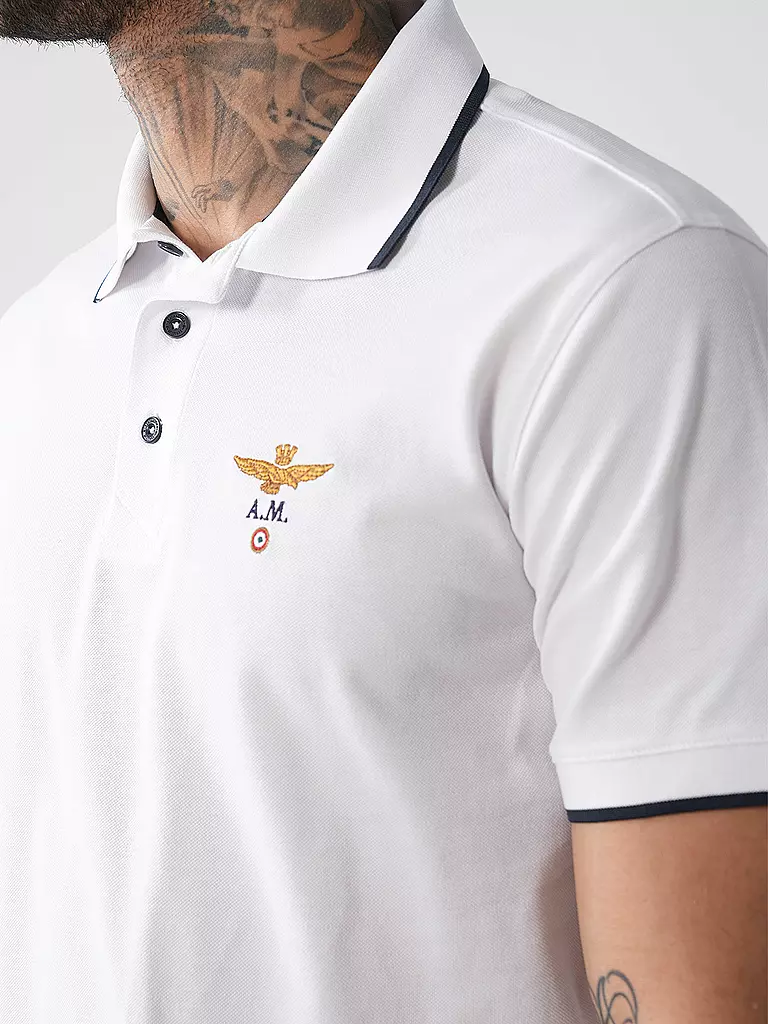 AERONAUTICA MILITARE | Poloshirt | hellblau