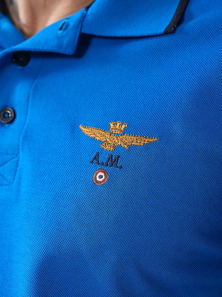 AERONAUTICA MILITARE | Poloshirt | hellblau