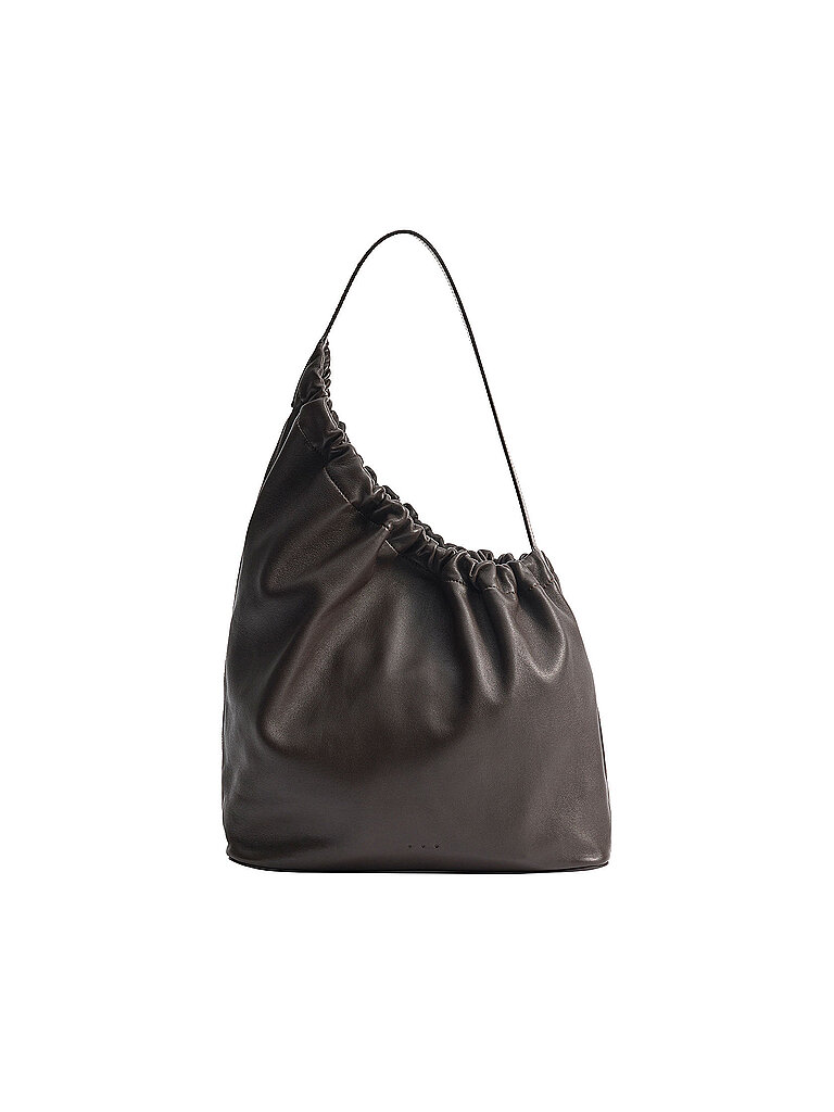 AESTHER EKME Sac en cuir - Sac hobo DEMI LUNE CLOUD marron