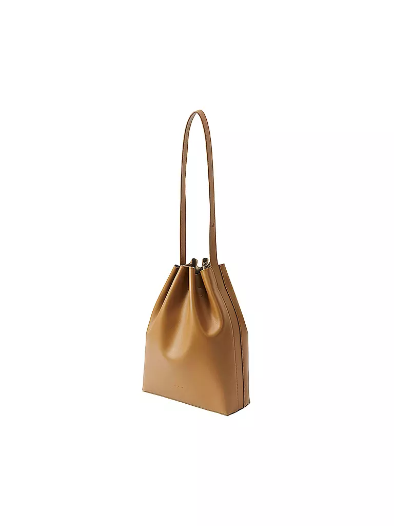 AESTHER EKME | Ledertasche - Bucket Bag Marin | braun