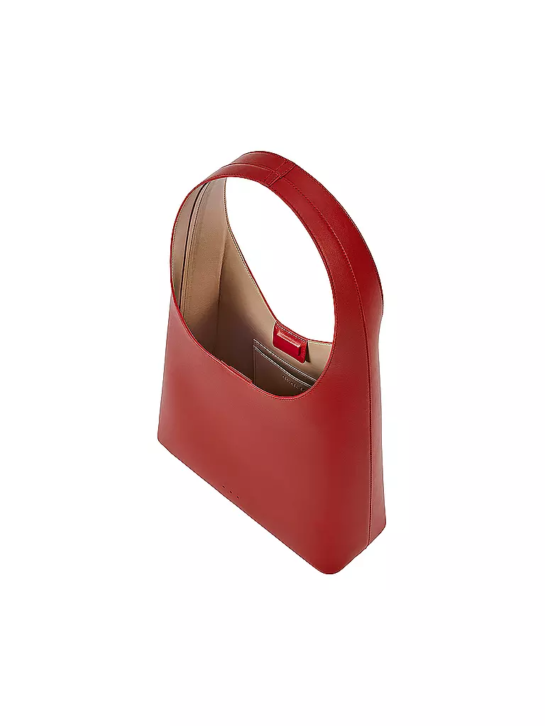 AESTHER EKME | Ledertasche - Hobo Bag SAC MIDI | schwarz
