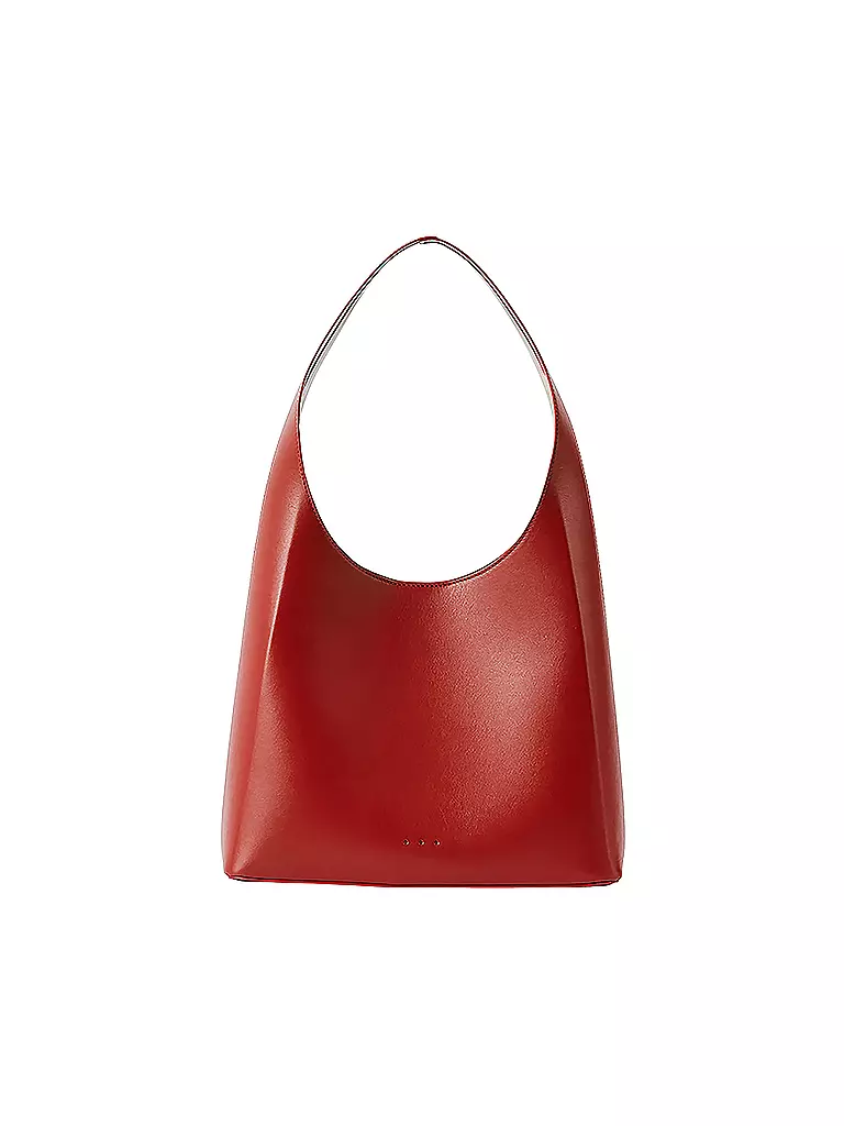AESTHER EKME | Ledertasche - Hobo Bag SAC MIDI | schwarz