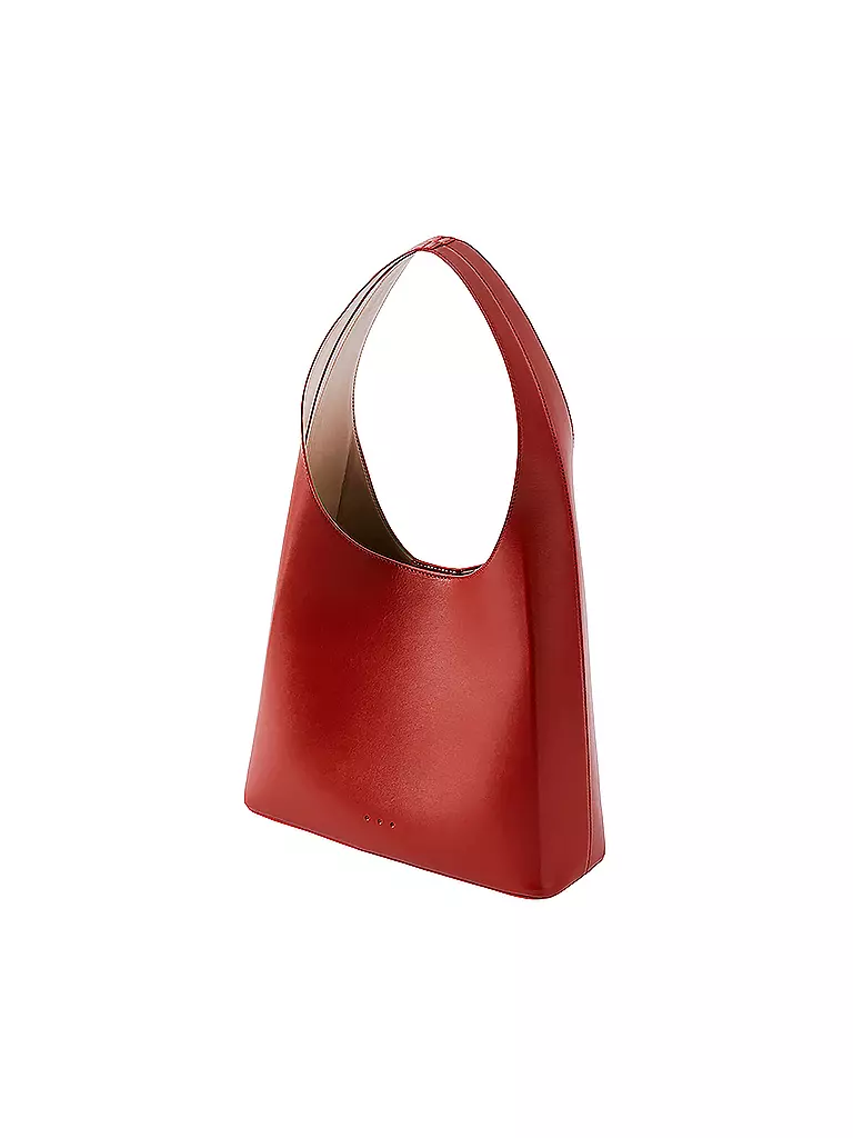 AESTHER EKME | Ledertasche - Hobo Bag SAC MIDI | schwarz