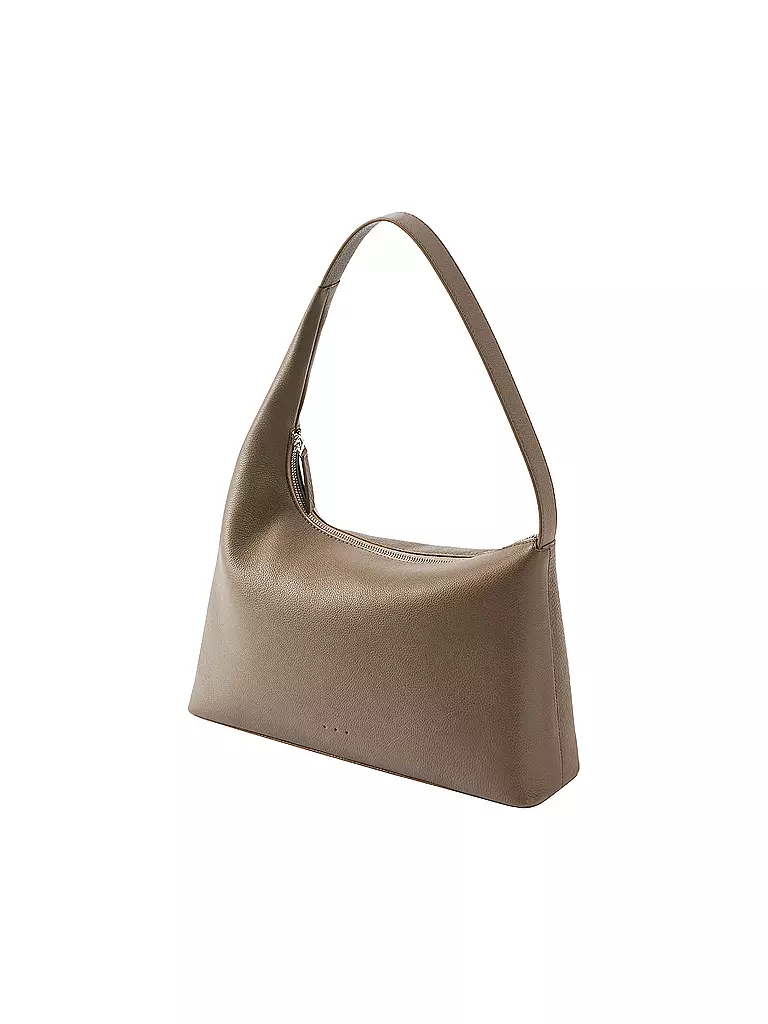 AESTHER EKME | Ledertasche - Hobo SOFT LUNE | grau