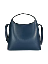 AESTHER EKME | Ledertasche - Umhängetasche MINI SAC | blau