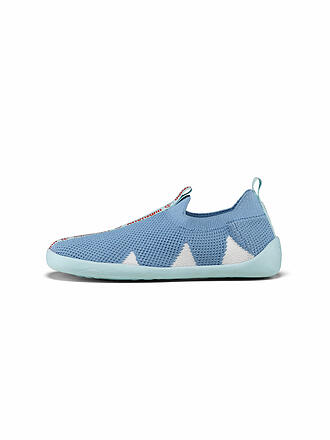 AFFENZAHN | Kinder Barfußschuhe - Hausschuhe KNIT HAPPY Flinky Hai