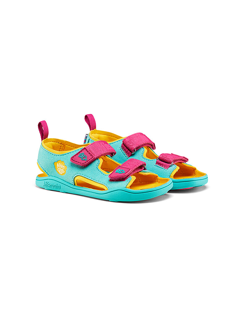AFFENZAHN Kinder Sandalen AIRY Eule türkis | 21