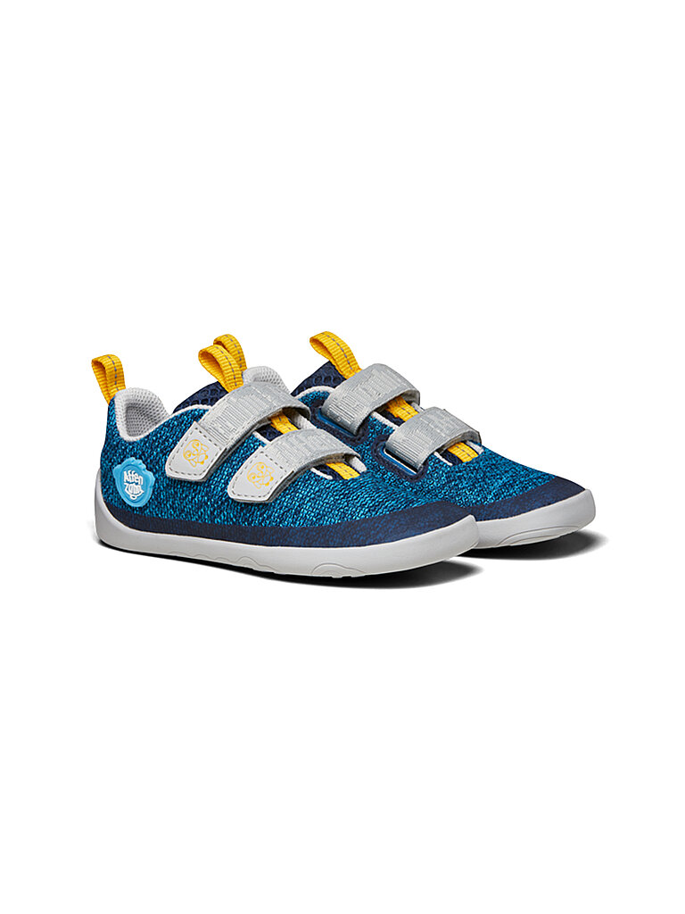 AFFENZAHN Kinder Sneaker KNIT HAPPY Pinguin blau | 25