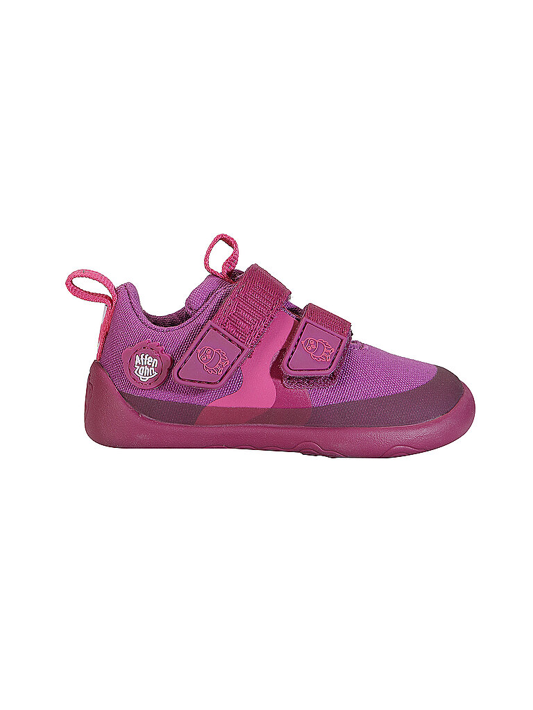 AFFENZAHN Kinder Sneaker Barfußschuhe  COTTON LUCKY Vogel beere | 22 – Affenzahn