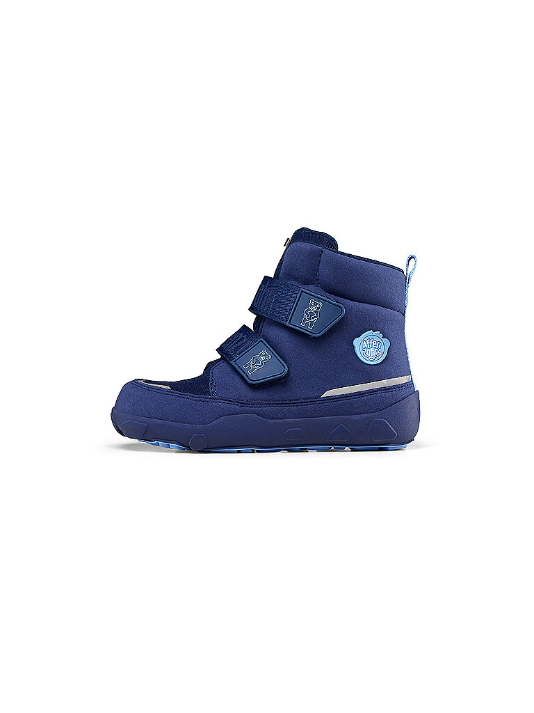 AFFENZAHN Kinder Winterstiefel VEGAN COMFY Bär dunkelblau | 33