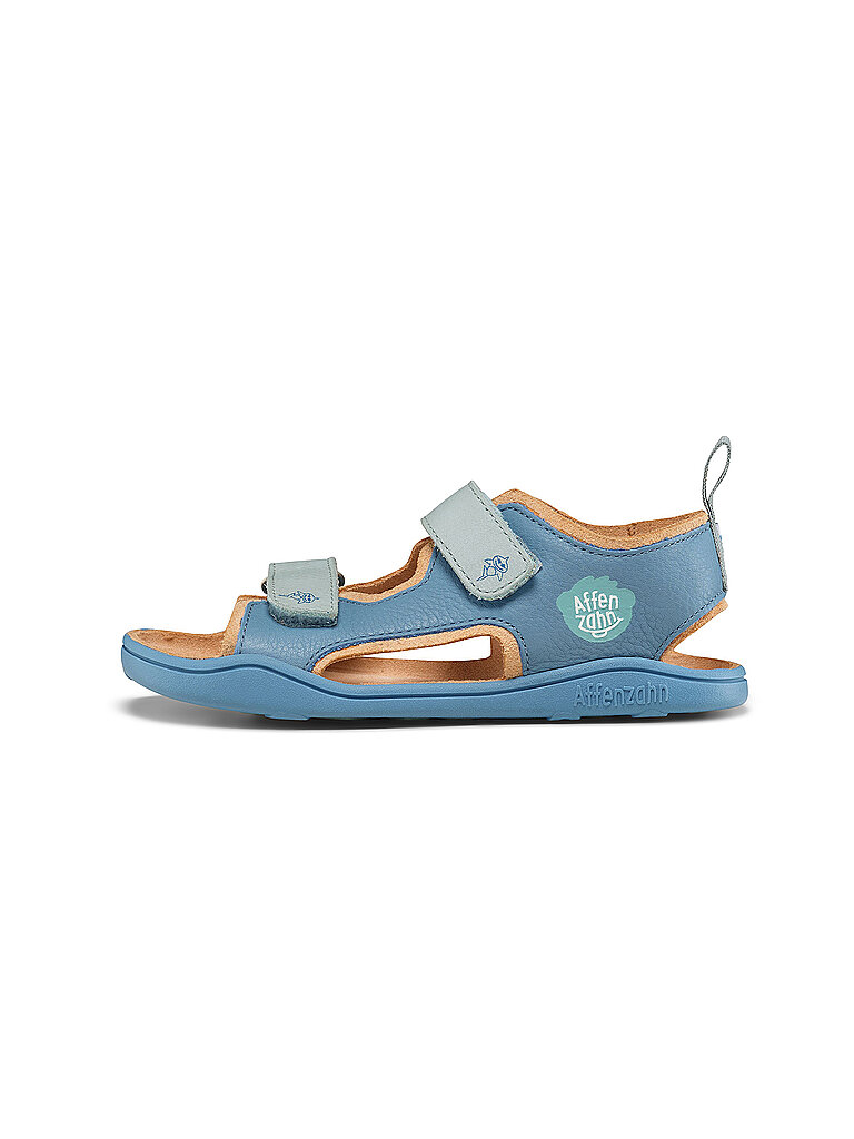 AFFENZAHN Kinder Sandalen AIRY Hai hellblau | 26