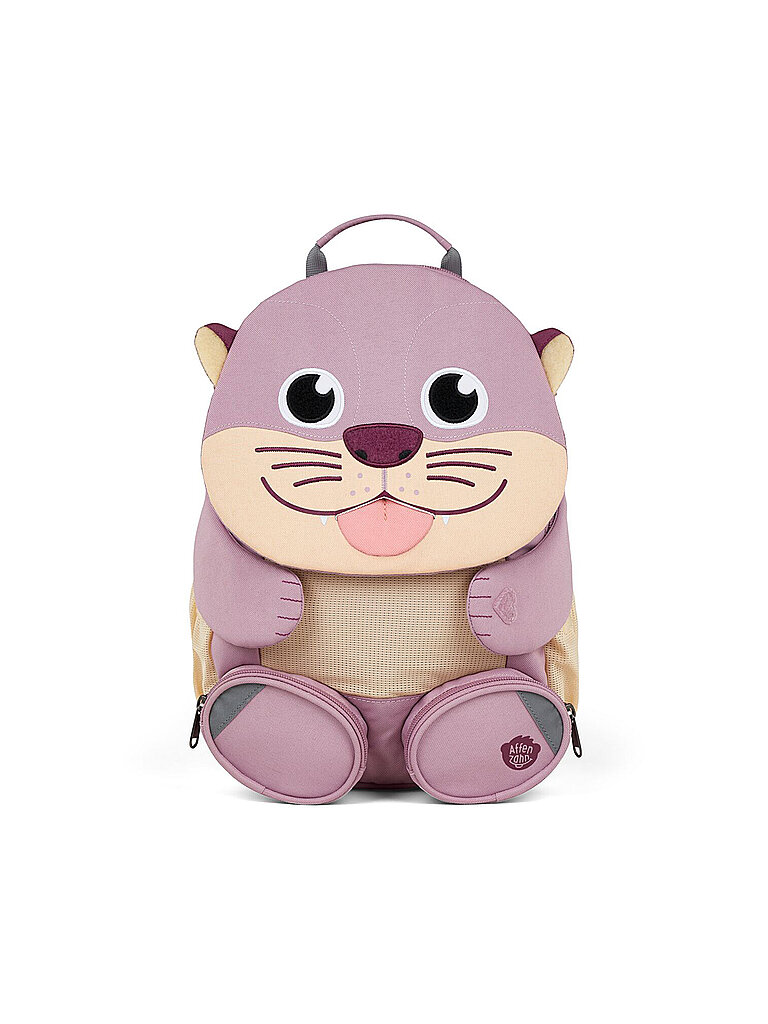 AFFENZAHN Kinder Rucksack Große Freunde - Otter lila
