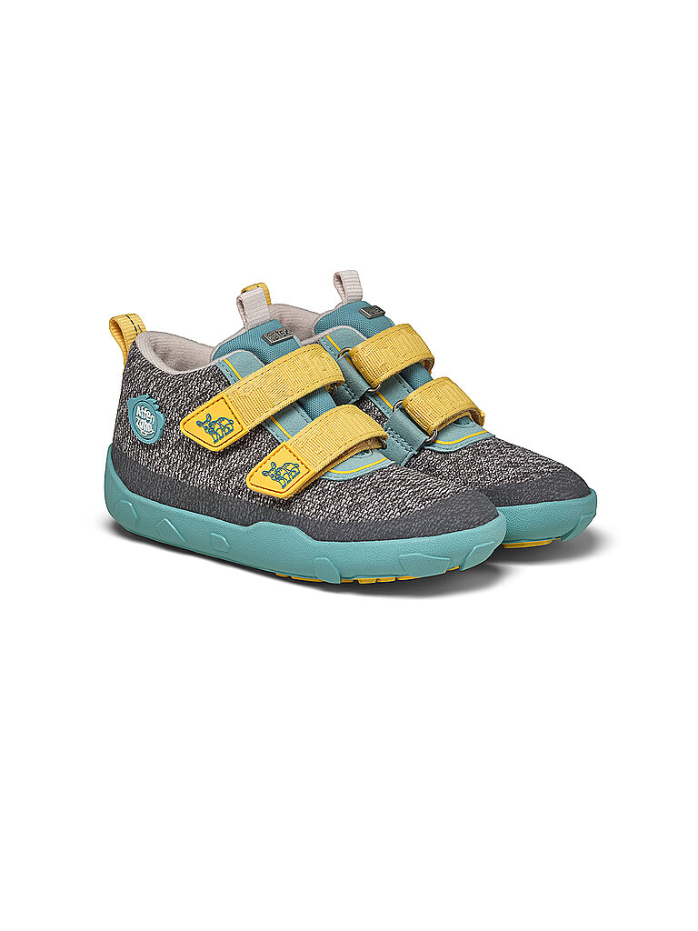 AFFENZAHN Kinder Barfußschuhe - Übergangsschuhe KNIT HAPPY Nashorn – Affenzahn