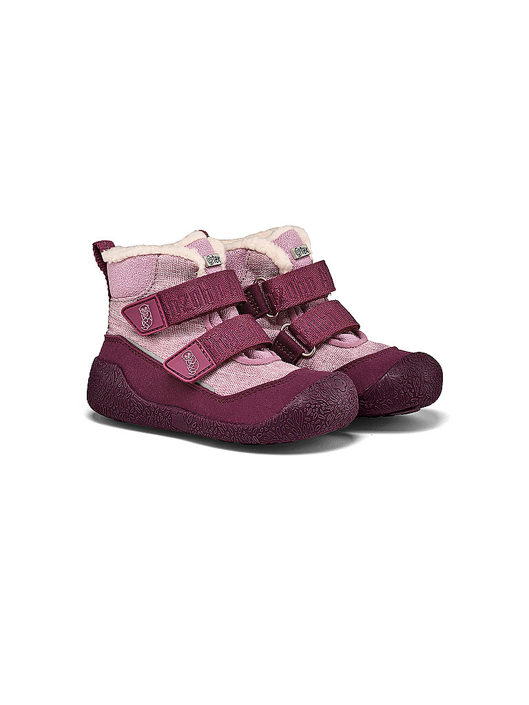AFFENZAHN Lauflerner Winterstiefel VEGAN SNUGGY Otter rosa | 23