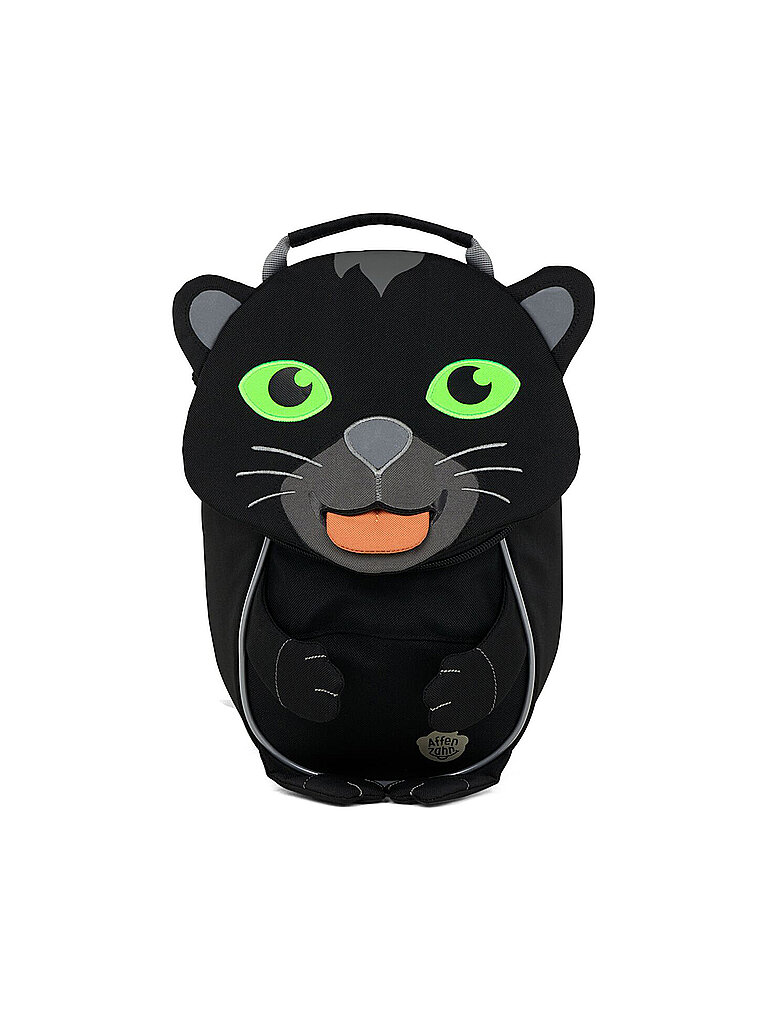 AFFENZAHN Kinder Rucksack Kleine Freunde - Panther schwarz
