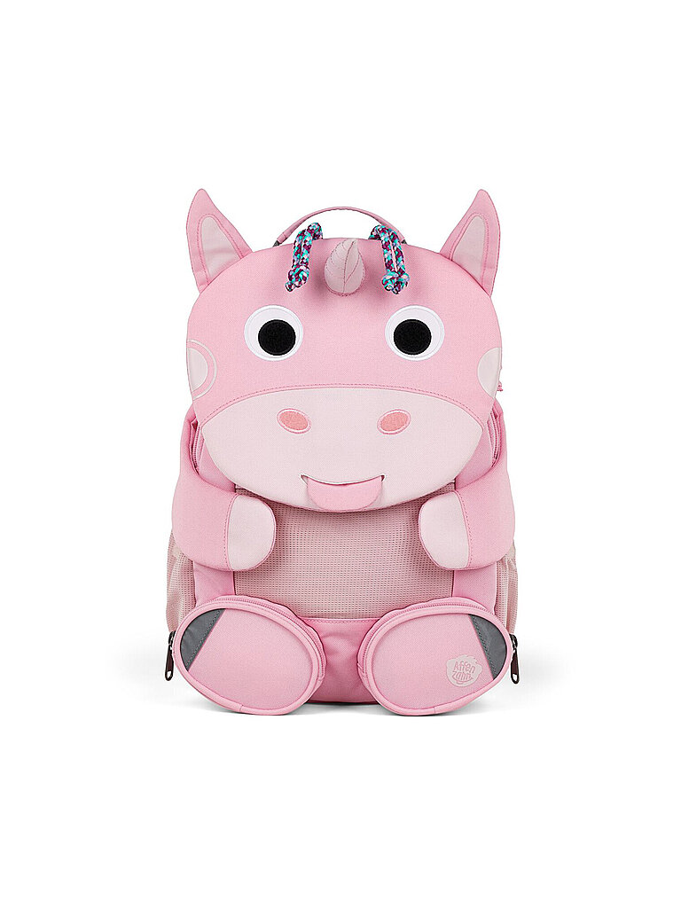 AFFENZAHN Kinder Rucksack Große Freunde - Einhorn rosa