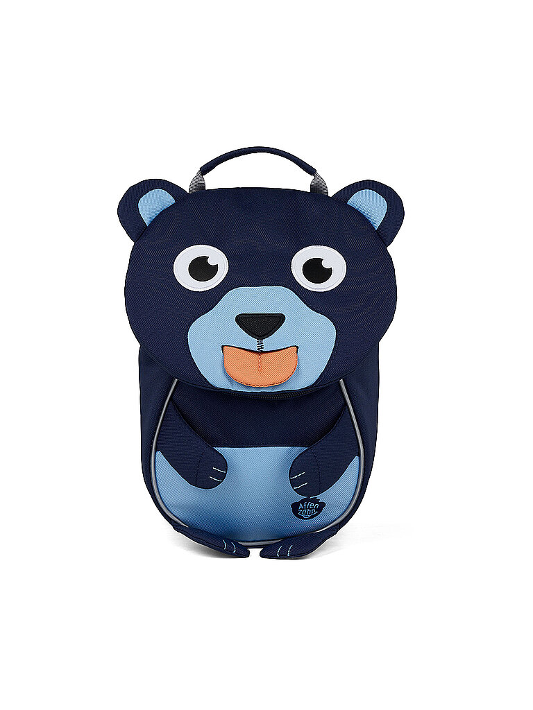 AFFENZAHN Kinder Rucksack Kleine Freunde - Bär dunkelblau