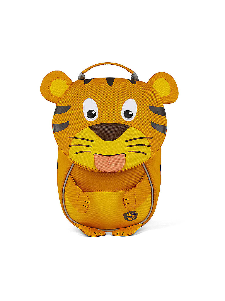 AFFENZAHN Kinder Rucksack Kleine Freunde - Tiger gelb