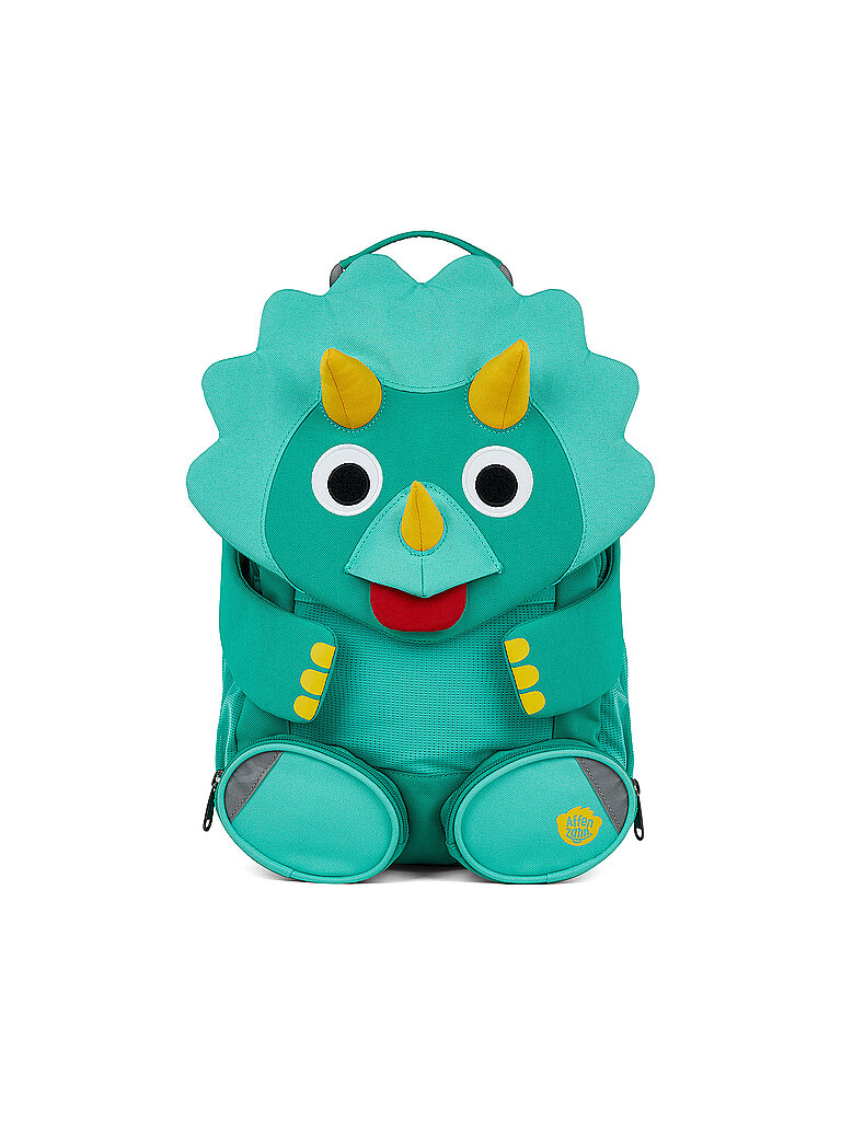 AFFENZAHN Kinder Rucksack Große Freunde - Dinosaurier türkis