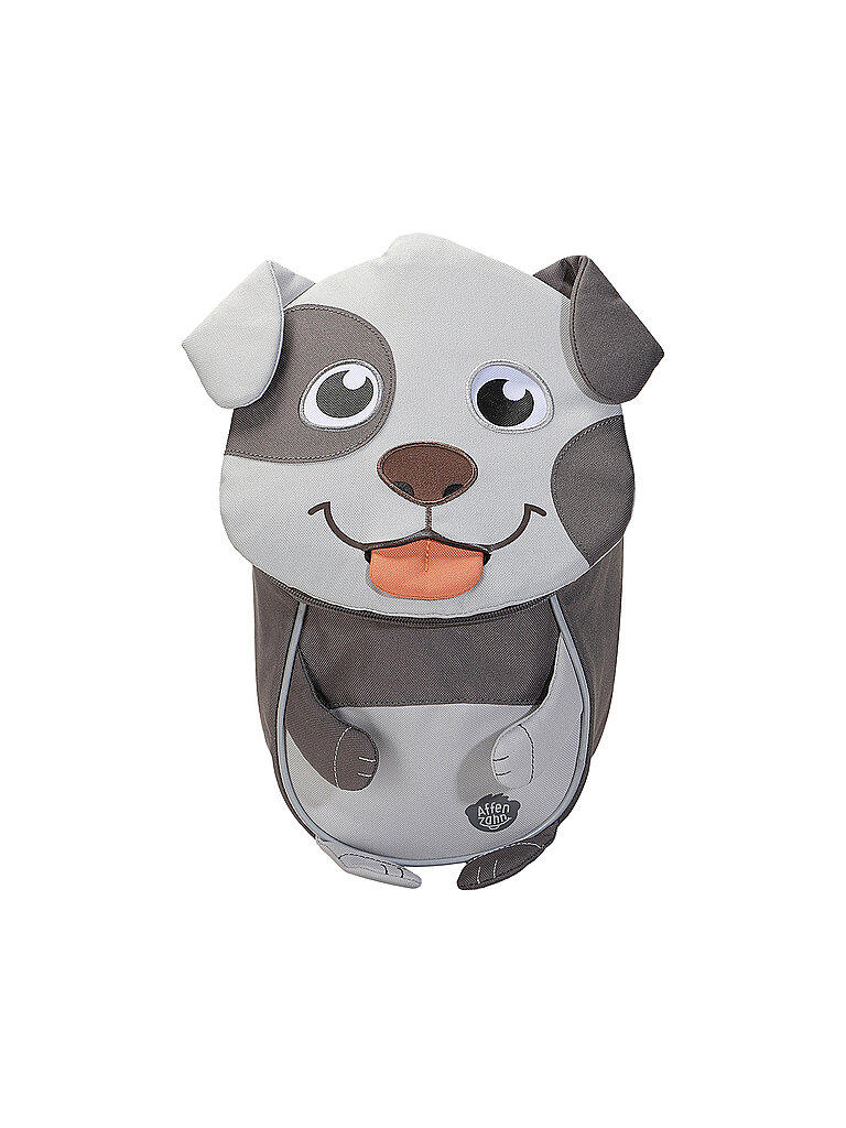 AFFENZAHN Kinder Tasche KLEINE FREUNDE HUND grau