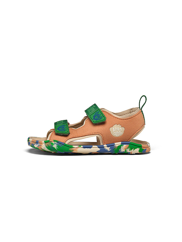 AFFENZAHN Kinder Sandalen AIRY Paradiesvogel orange | 30