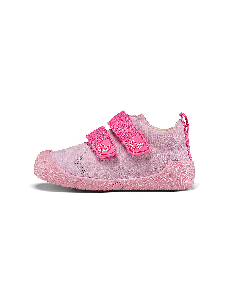 AFFENZAHN Baby Sneaker Barfußschuh WALKY EINHORN rosa | 24