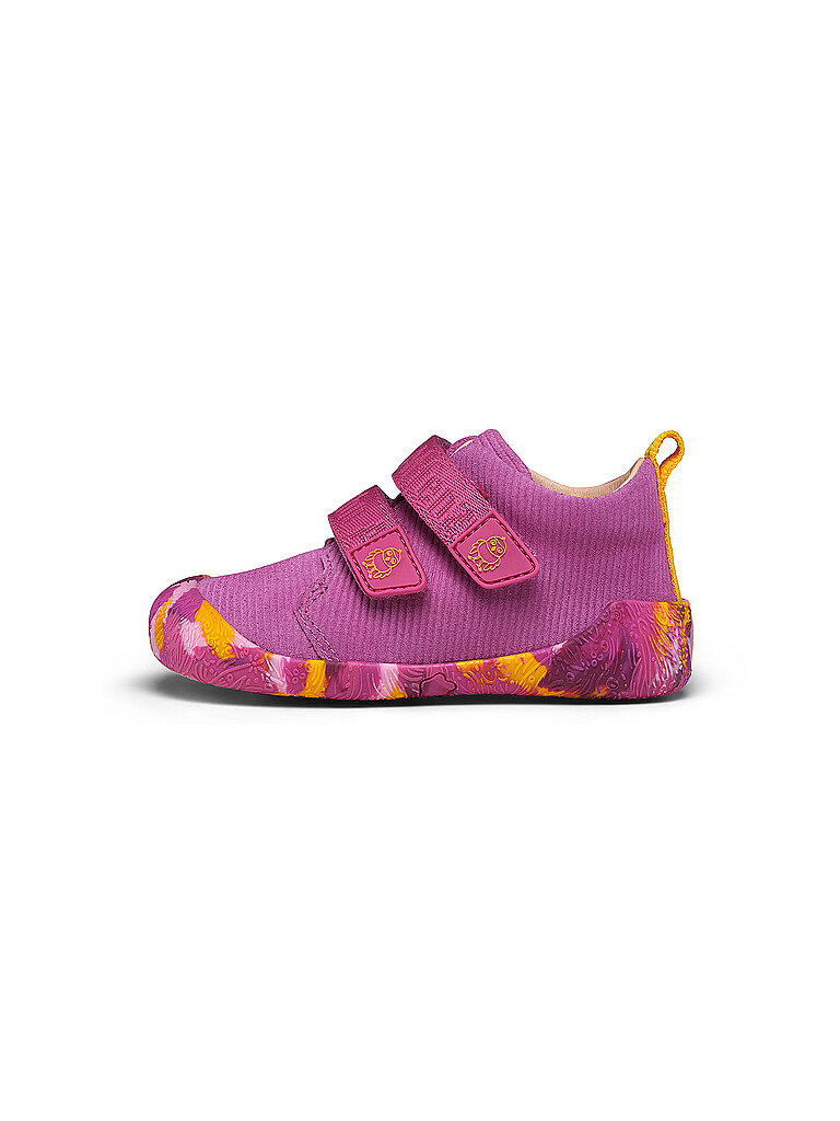 AFFENZAHN Baby Sneaker Barfußschuh WALKY VOGEL beere | 24