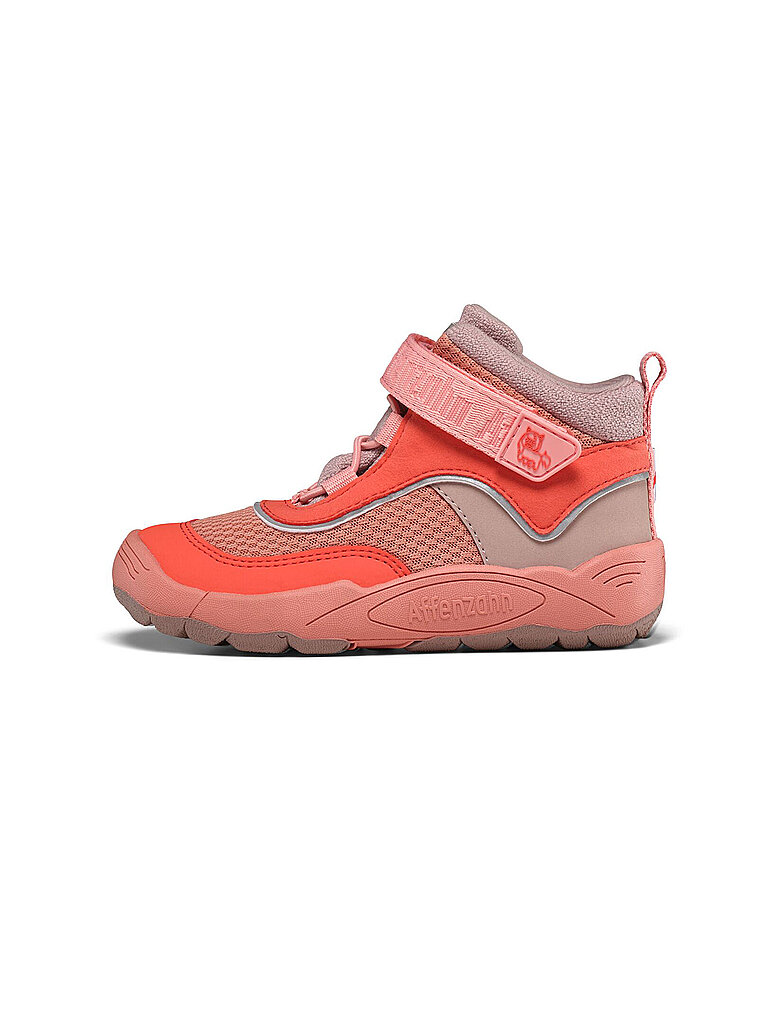 AFFENZAHN Kinder Sneaker VEGAN EXPLORY Pony orange | 28