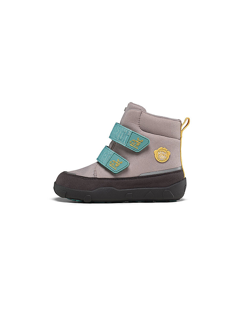 AFFENZAHN Kinder Winterstiefel VEGAN COMFY Nashorn grau | 32
