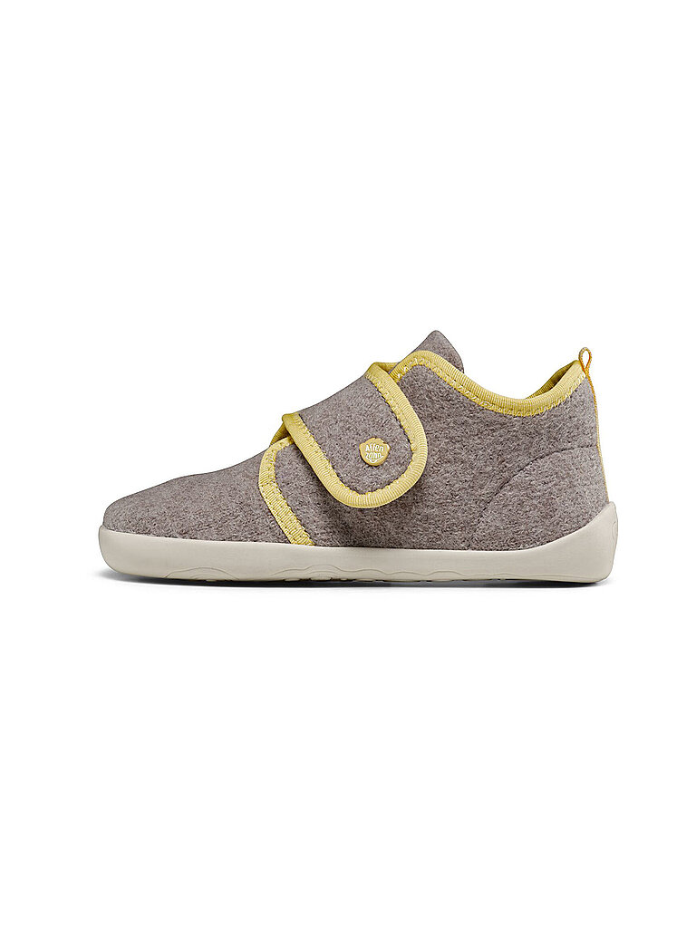 AFFENZAHN Kinder Hausschuhe PURY NASHORN grau | 25