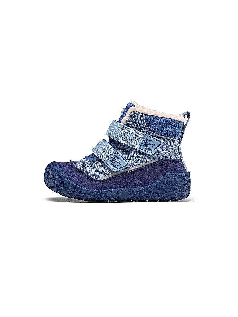 AFFENZAHN Lauflerner Winterstiefel VEGAN SNUGGY Elefant blau | 21