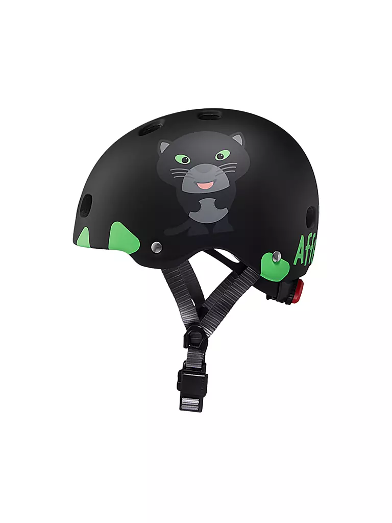 AFFENZAHN | Fahrradhelm Panther S | schwarz