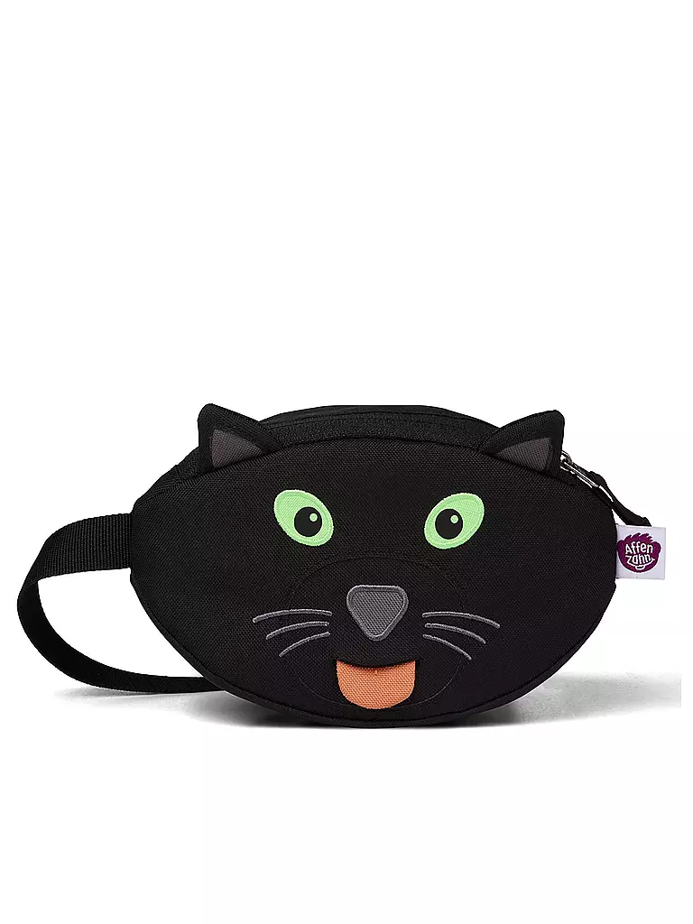 AFFENZAHN | Gürteltasche Schwarzer Panther | schwarz