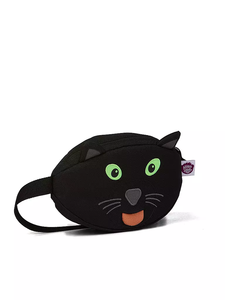 AFFENZAHN | Gürteltasche Schwarzer Panther | schwarz