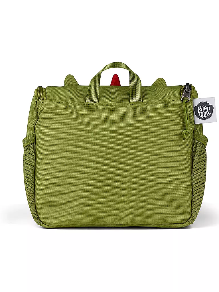AFFENZAHN | Jungen Tasche DRACHE | grün