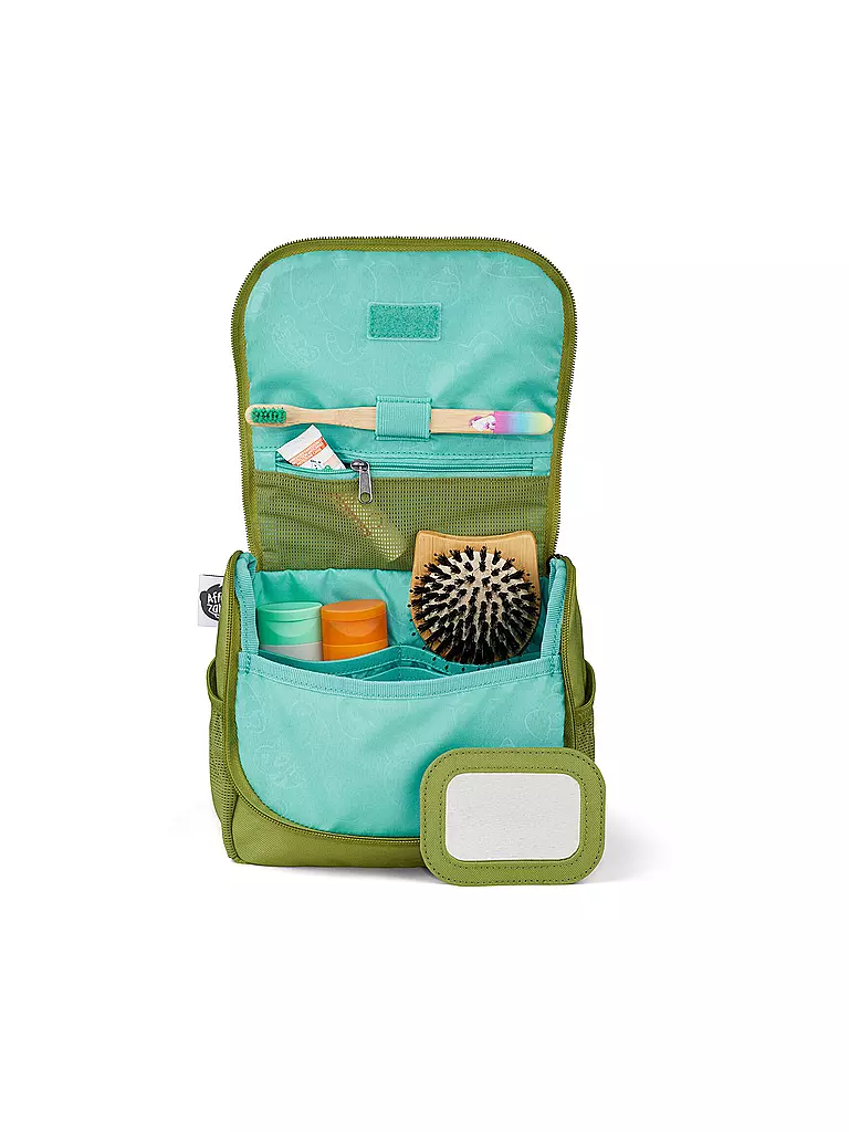 AFFENZAHN | Jungen Tasche DRACHE | grün