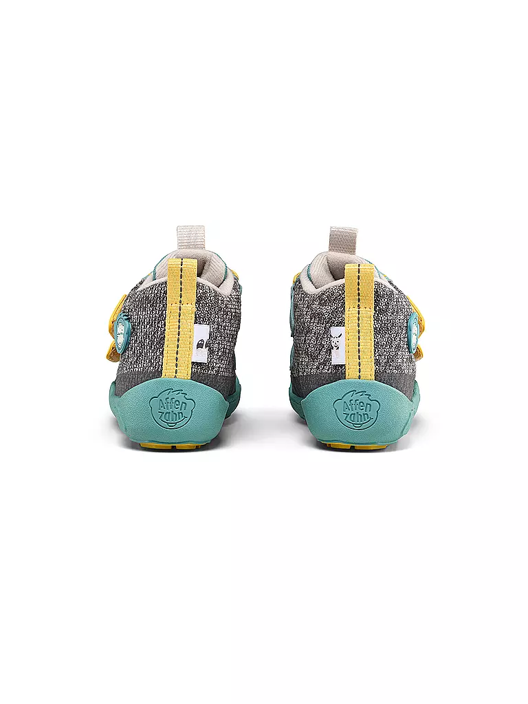 AFFENZAHN | Kinder Barfußschuhe - Übergangsschuhe KNIT HAPPY Nashorn | braun