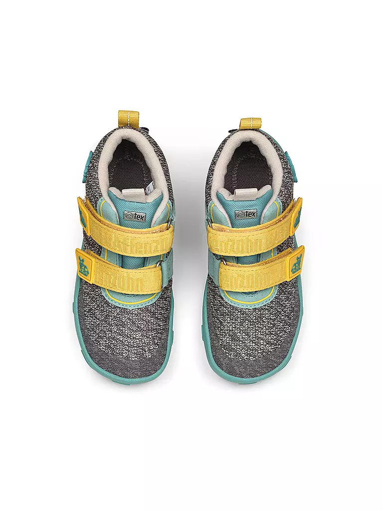 AFFENZAHN | Kinder Barfußschuhe - Übergangsschuhe KNIT HAPPY Nashorn | braun