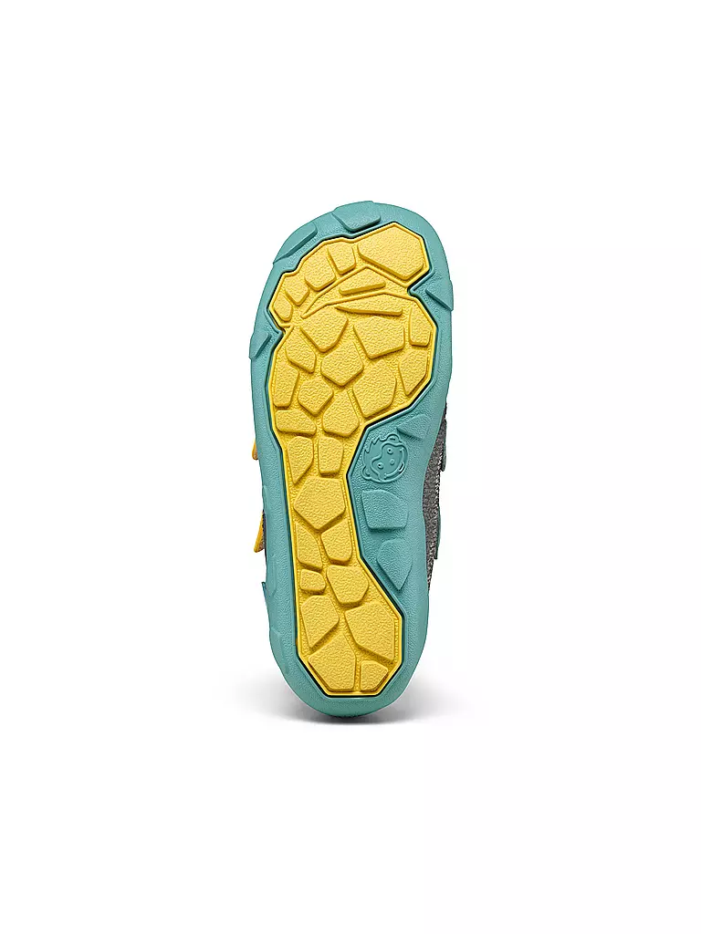 AFFENZAHN | Kinder Barfußschuhe - Übergangsschuhe KNIT HAPPY Nashorn | braun