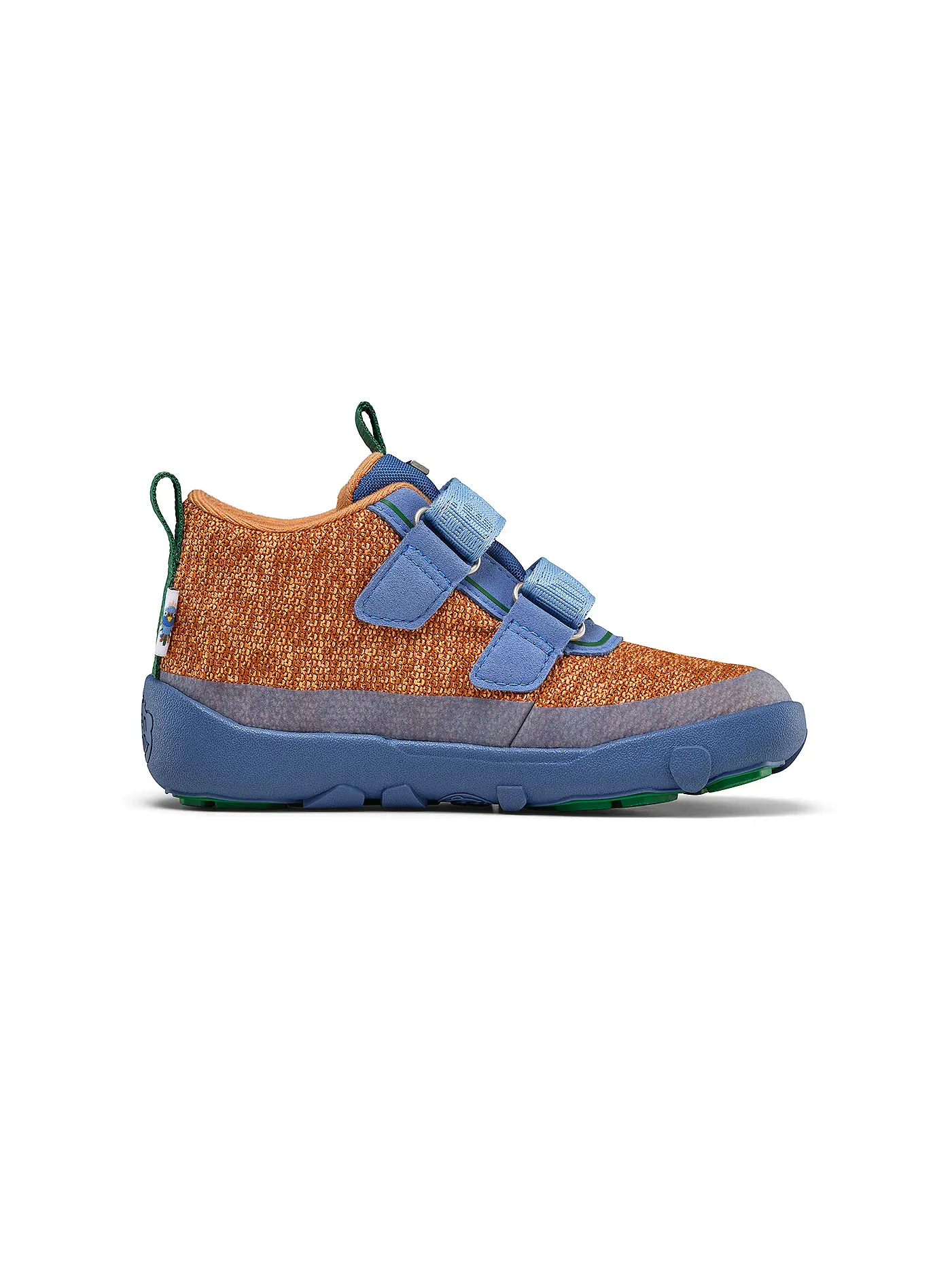 AFFENZAHN | Kinder Barfußschuhe - Übergangsschuhe KNIT HAPPY Paradiesvogel | braun
