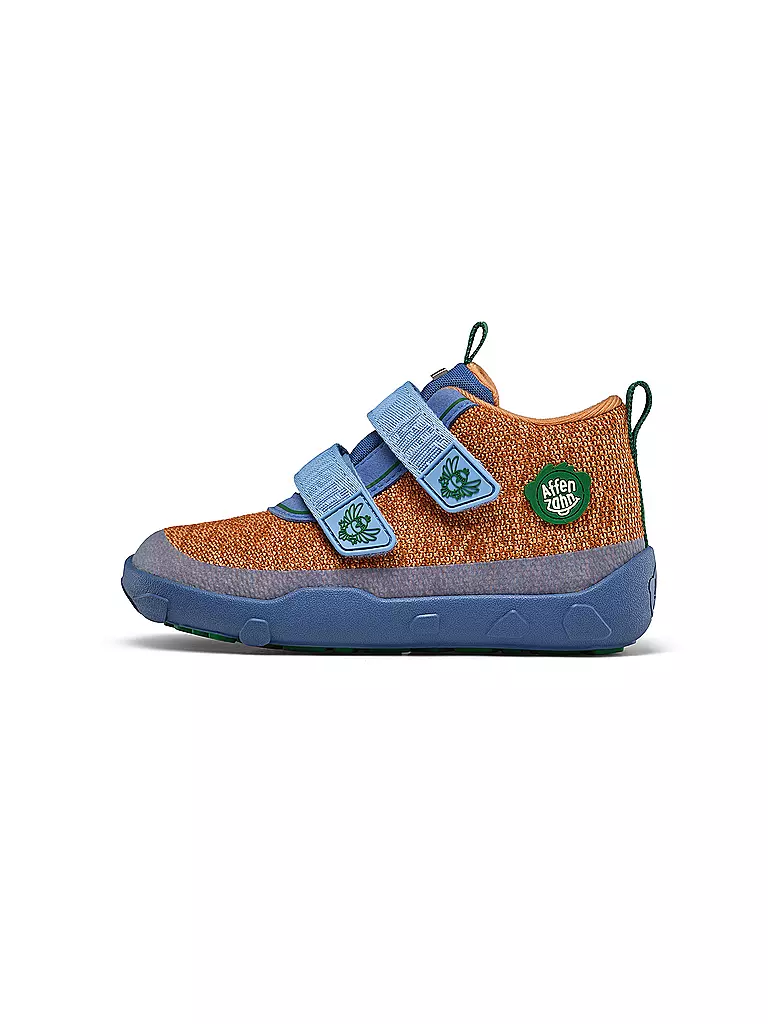 AFFENZAHN | Kinder Barfußschuhe - Übergangsschuhe KNIT HAPPY Paradiesvogel | petrol
