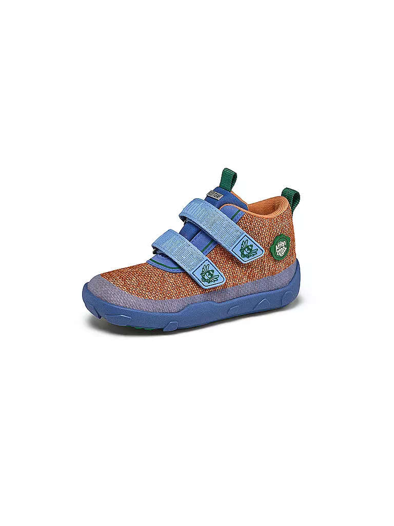 AFFENZAHN | Kinder Barfußschuhe - Übergangsschuhe KNIT HAPPY Paradiesvogel | petrol