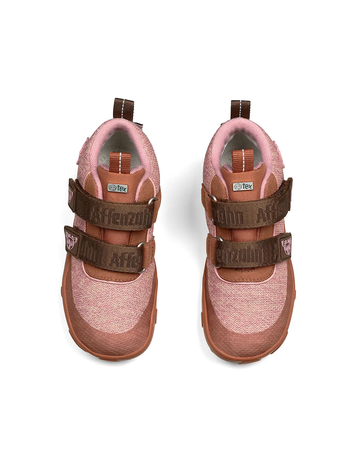 AFFENZAHN | Kinder Barfußschuhe - Übergangsschuhe KNIT HAPPY Reh | hellbraun