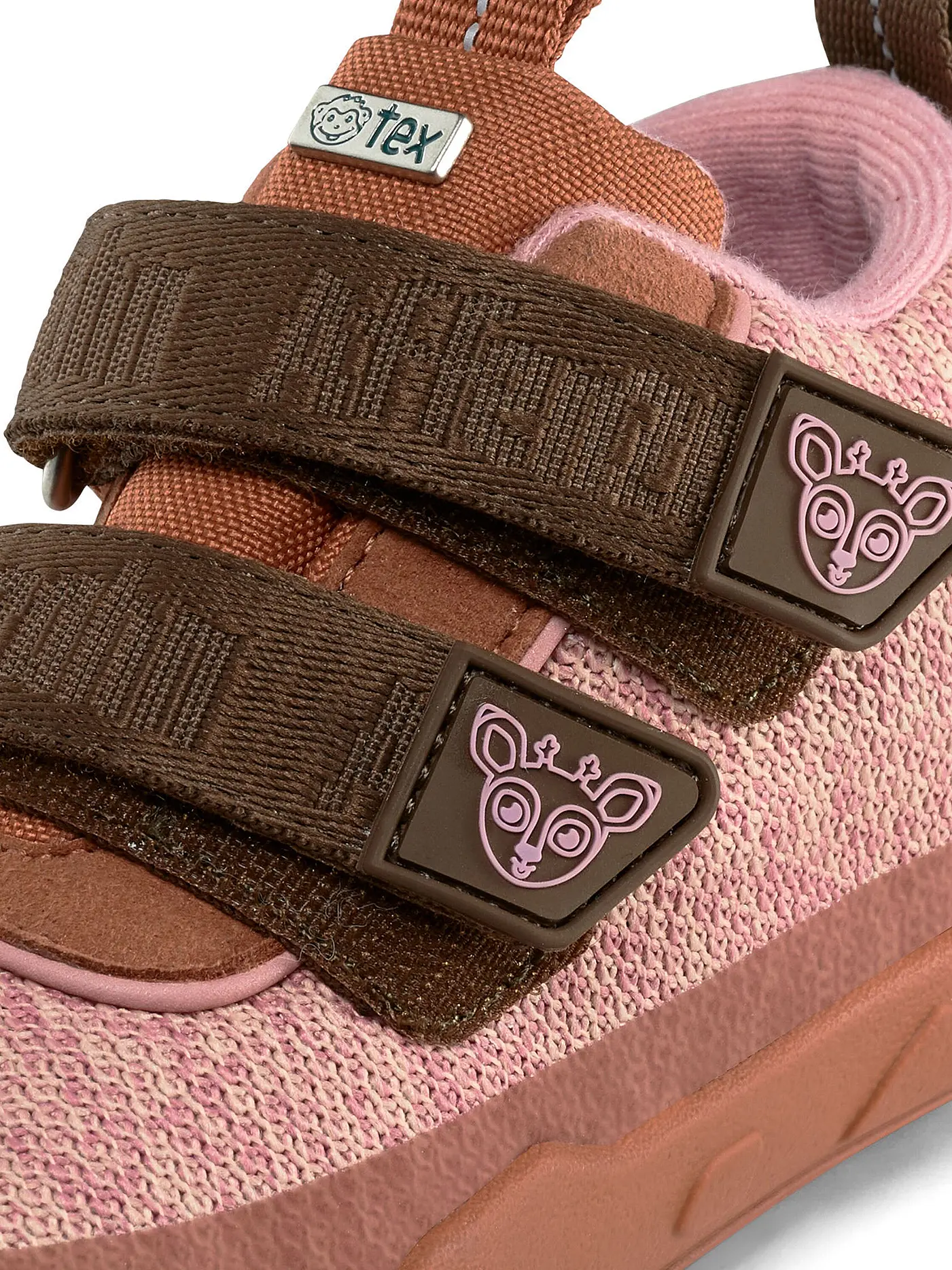 AFFENZAHN | Kinder Barfußschuhe - Übergangsschuhe KNIT HAPPY Reh | hellbraun