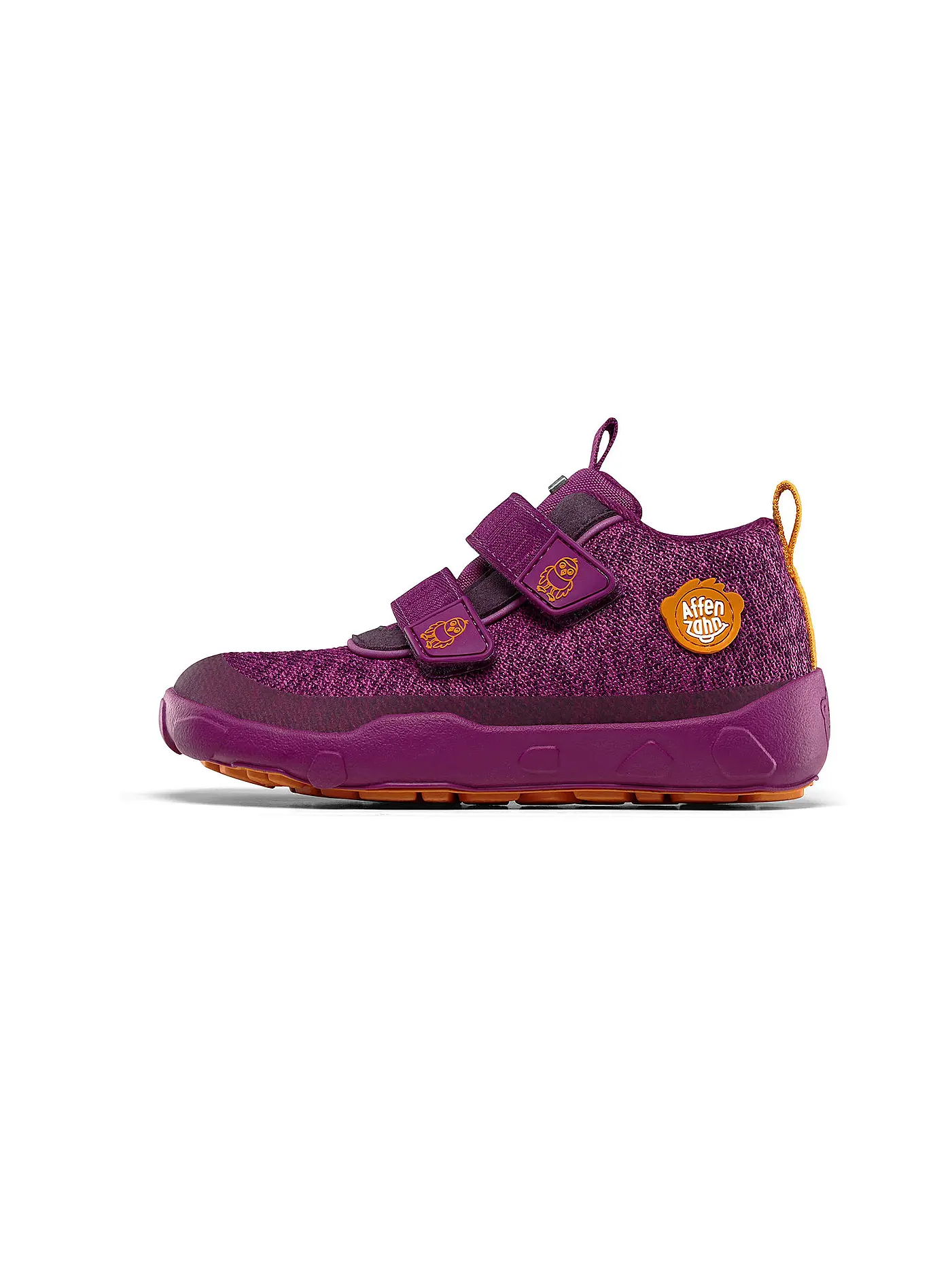 AFFENZAHN | Kinder Barfußschuhe - Übergangsschuhe KNIT HAPPY Reh | beere