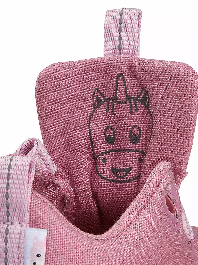 AFFENZAHN | Kinder Barfußschuhe Cotton Lucky UNICORN | pink